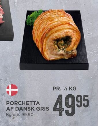 MENY Porchetta af dansk gris tilbud