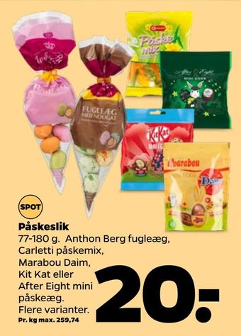 Netto Påskeslik tilbud