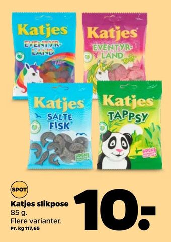 Netto Katjes slikpose tilbud