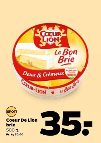 Coeur De Lion brie