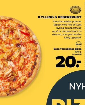 Netto Casa Tarradellas pizza tilbud