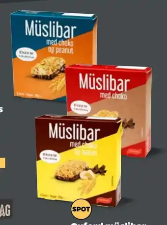 Netto Oxford müslibar tilbud
