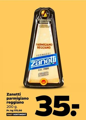 Netto Zanetti parmigiano reggiano tilbud