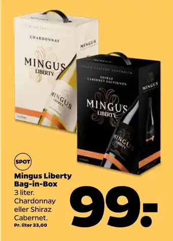 Netto Mingus Liberty Bag-in-Box tilbud