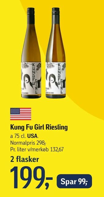 Føtex Kung Fu Girl Riesling tilbud