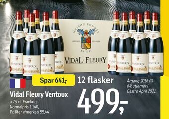 Føtex Vidal Fleury Ventoux tilbud