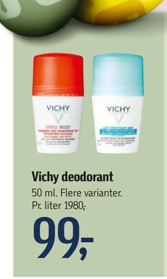 Føtex Vichy deodorant tilbud