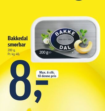 Føtex Bakkedal smørbar tilbud