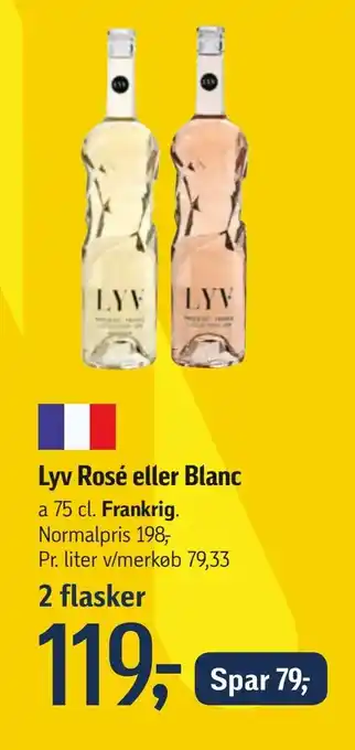 Føtex Lyv Rosé eller Blanc tilbud