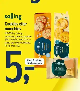 Føtex Cookies eller munchies tilbud