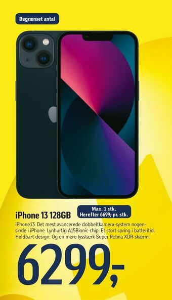 Føtex iPhone 13 128GB tilbud