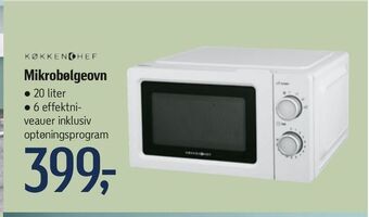 Føtex Mikrobølgeovn tilbud