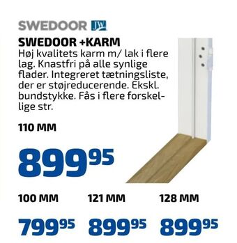 Davidsen Swedoor +karm tilbud