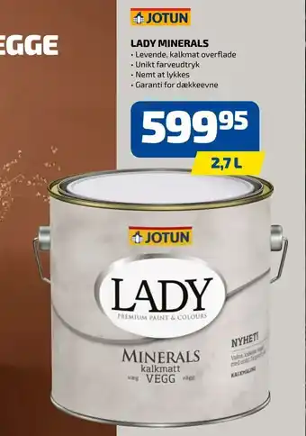 Davidsen Lady minerals tilbud