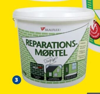 Skalflex reparationsmørtel