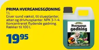 Davidsen Prima hvergangsgødning tilbud
