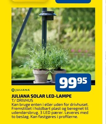 Juliana solar led-lampe