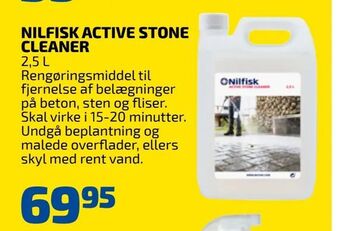 Davidsen Nilfisk active stone cleaner tilbud
