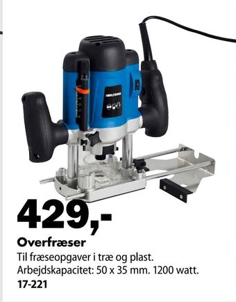 Biltema Overfræser tilbud