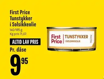 Min Købmand First Price Tunstykker i Solsikkeolie tilbud