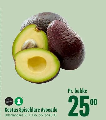 Min Købmand Gestus Spiseklare Avocado tilbud
