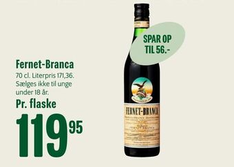 Min Købmand Fernet-Branca tilbud