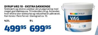 Davidsen Dyrup væg 10 - ekstra dækkende tilbud
