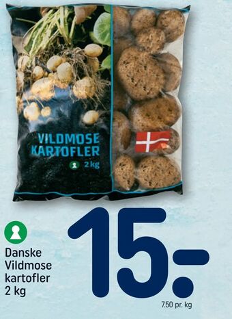 REMA 1000 Danske Vildmose kartofler tilbud