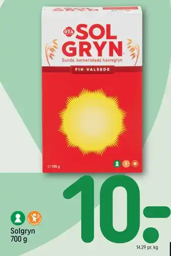 REMA 1000 Solgryn tilbud