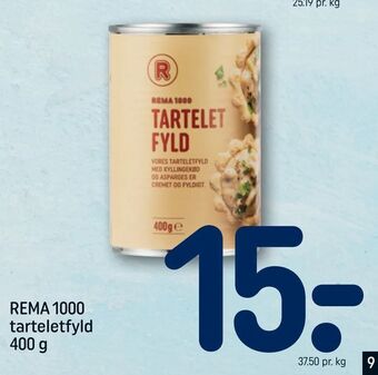 REMA 1000 REMA 1000 tarteletfyld tilbud