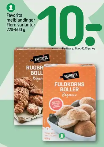 REMA 1000 Favorita melblandinger tilbud