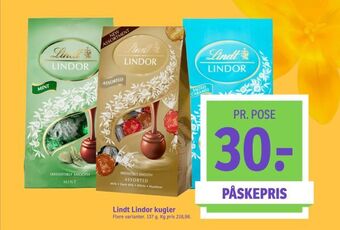 Lindt Lindor kugler