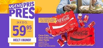 SPAR Coca-Cola, Coca-Cola Zero eller Fanta tilbud