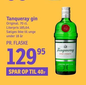 Tanqueray gin