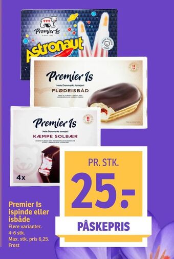 SPAR Premier Is ispinde eller isbåde tilbud
