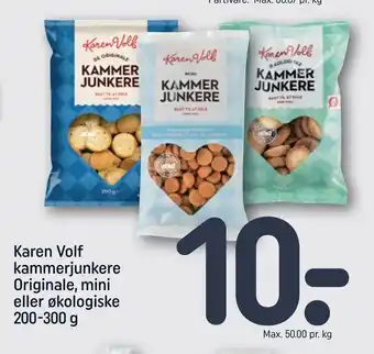 REMA 1000 Karen Volf kammerjunkere Originale, mini eller økologiske tilbud