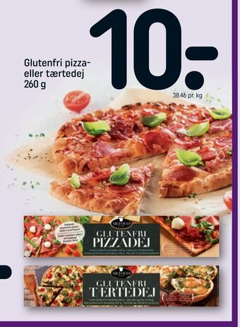 REMA 1000 Glutenfri pizza eller tærtedej tilbud