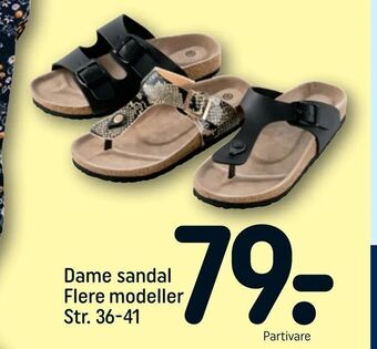 Dame sandal Flere modeller