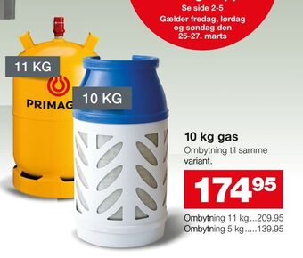 Bauhaus 10 kg gas tilbud