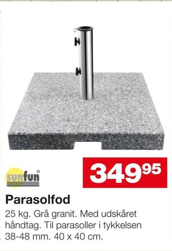 Bauhaus Parasolfod tilbud