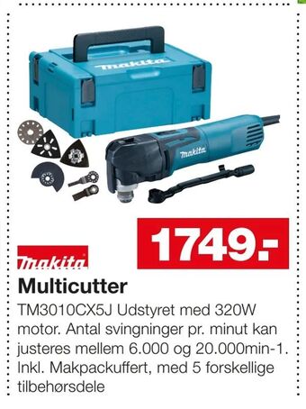Bauhaus Multicutter tilbud