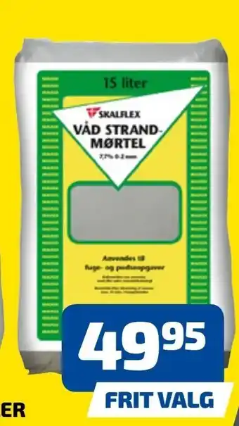 Davidsen Skalflex vådmørtler tilbud