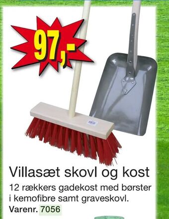 Harald Nyborg Villasæt skovl og kost tilbud