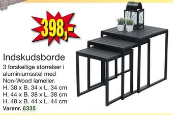 Harald Nyborg Indskudsborde tilbud
