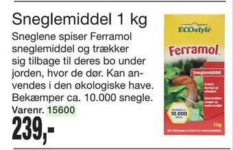 Harald Nyborg Sneglemiddel 1 kg tilbud