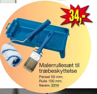 Harald Nyborg Malerrullesæt til træbeskyttelse tilbud