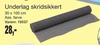 Harald Nyborg Underlag skridsikkert tilbud