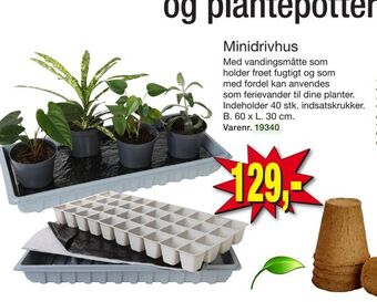 Harald Nyborg Minidrivhus tilbud