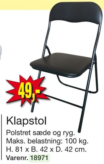 Harald Nyborg Klapstol tilbud