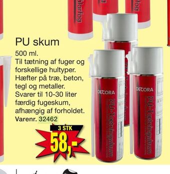 Harald Nyborg PU skum tilbud